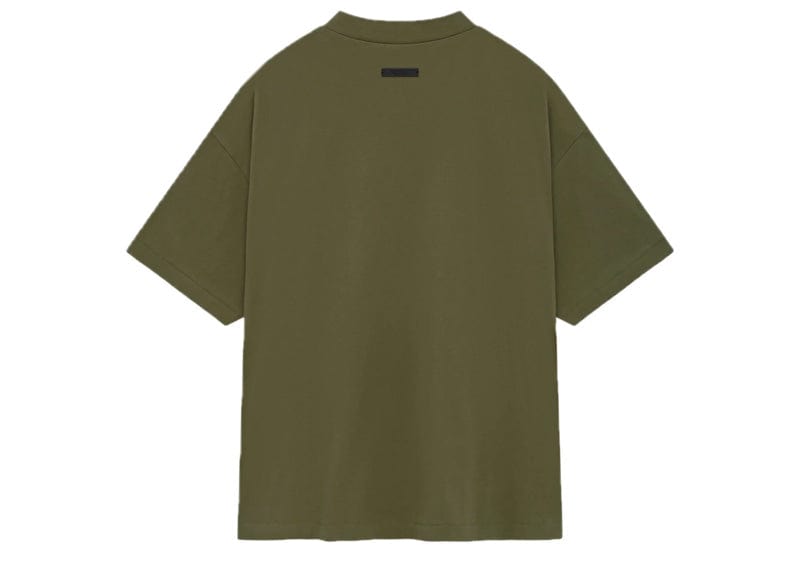 Fear of God Essentials Jersey Crewneck Tee Military