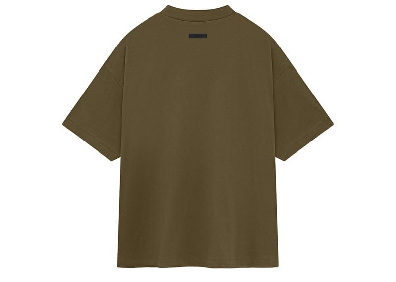 Fear of God Essentials Jersey Crewneck Tee Olive