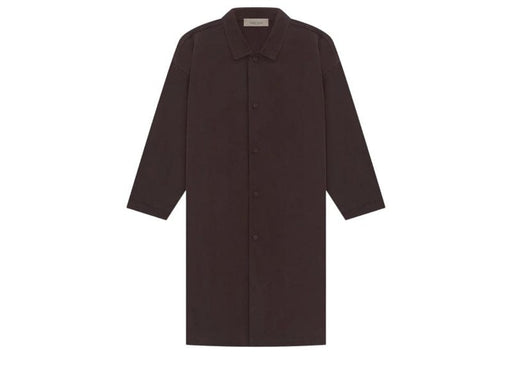 Fear of God Essentials Long Coat Plum