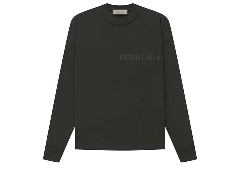 Fear of God Essentials LS Tee Off Black