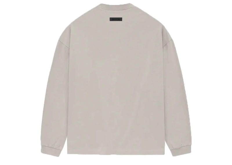 Fear of God Essentials LS Tee Silver Cloud