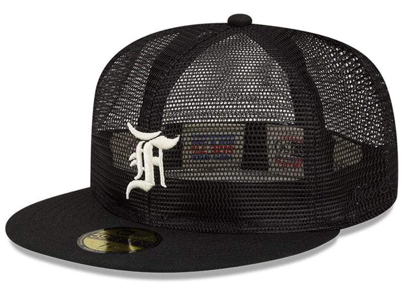 Fear of God Essentials Mesh F 59Fifty Hat Black