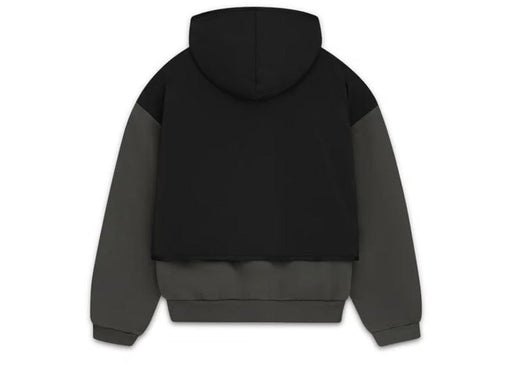 Fear of God Essentials Nylon Fleece Hooded Sweater Ink/Jet Black