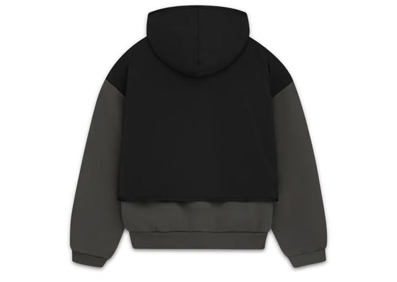 Fear of God Essentials Nylon Fleece Hooded Sweater Ink/Jet Black