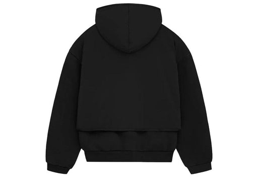 Fear Of God Essentials Nylon Fleece Hooded Sweater Jet Black/Jet Black (SP24)