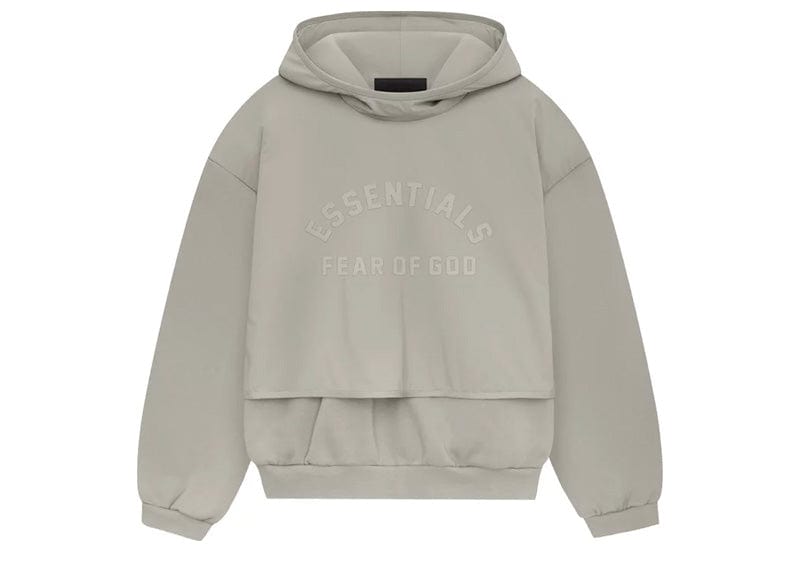 Fear of God Essentials Nylon Fleece Hooded Sweater Seal/Seal