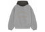 Fear of God Essentials Nylon Fleece Hoodie Dark Heather Oatmeal/Ink