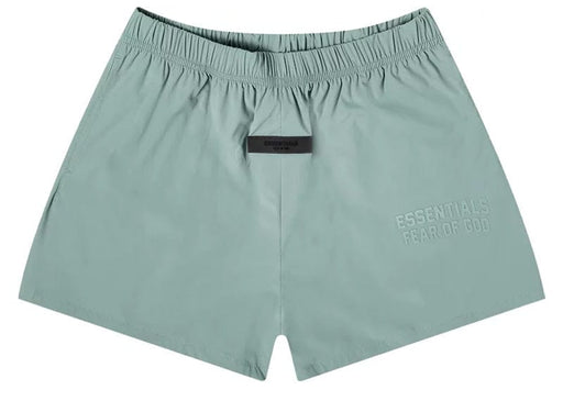 Fear Of God Essentials Nylon Running Shorts Sycamore