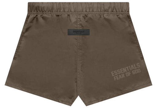 Fear of God Essentials Nylon Running Shorts Wood