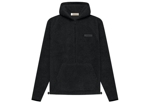 Fear of God Essentials Polar Fleece Half Zip Hoodie Iron