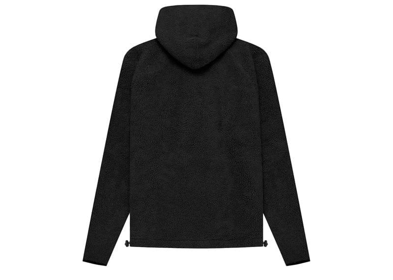 Fear of God Essentials Polar Fleece Half Zip Hoodie Iron