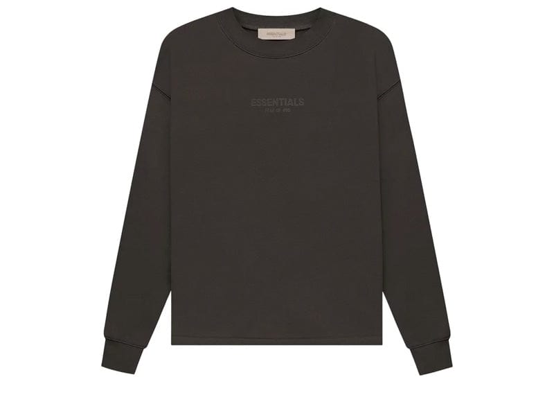 Fear of God Essentials Relaxed Crewneck (FW22) Off Black