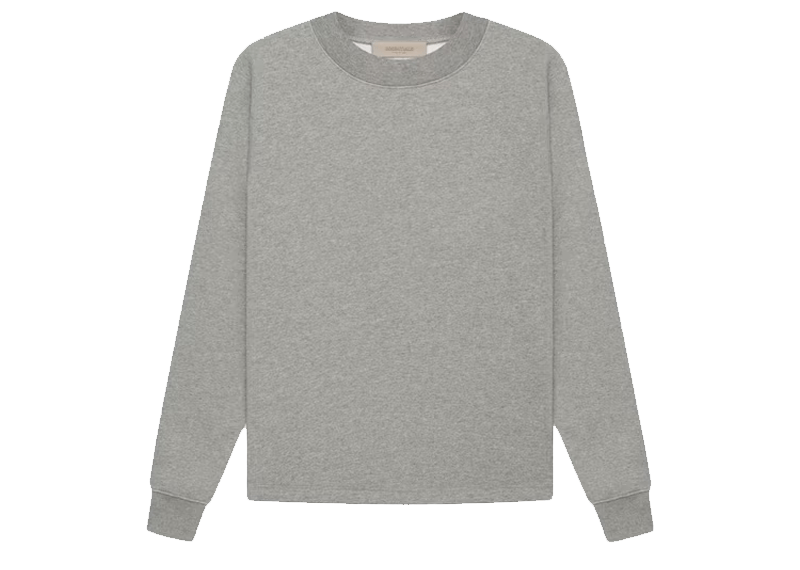 Fear of God Essentials Relaxed Crewneck (SS22) Dark Oatmeal