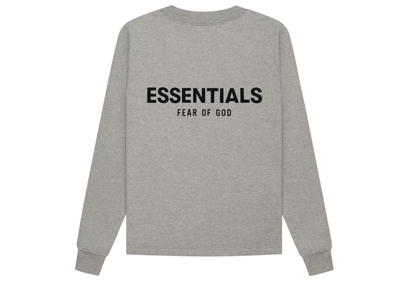 Fear of God Essentials Relaxed Crewneck (SS22) Dark Oatmeal