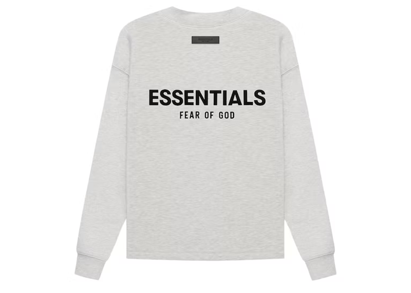 Fear of God Essentials Relaxed Crewneck (SS22) Light Oatmeal