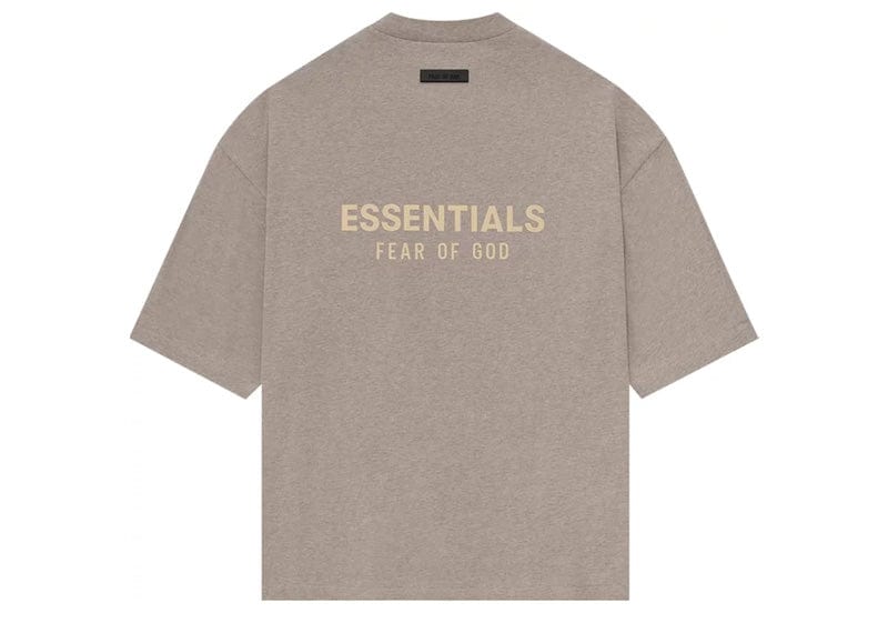 Fear of God Essentials V-Neck T-Shirt 'Core Heather'