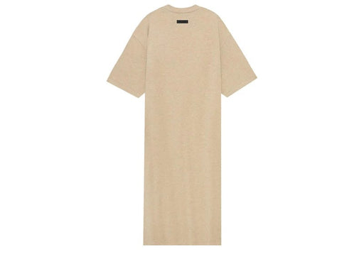 Fear of God Essentials Women's 3/4 Sleeve Dress Gold Heather