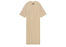 Fear of God Essentials Women's 3/4 Sleeve Dress Gold Heather