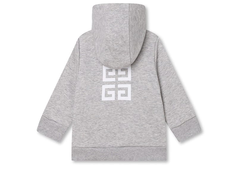 Kids 12 Months Givenchy Logo Zip-Up Hoodie