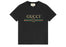 Gucci Logo Washed Print T-shirt Black