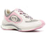 Gucci Wmns Run Sneaker Ivory Pink Grey