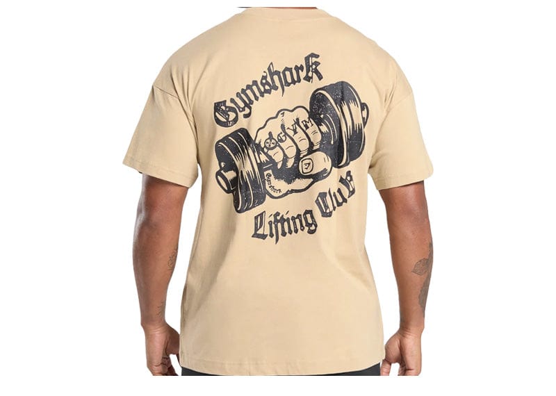 Gymshark Lifting Club Apparel Graphic Tee Brown