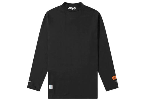 Heron Preston CTNMB Mock Neck Longsleeve T-Shirt Black