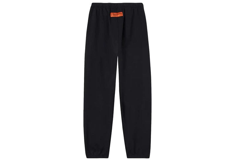 Heron Preston Flaming Skull Sweatpants Black White