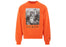 Heron Preston Logo Print Long-Sleeve Sweatshirt 'Orange/Black'