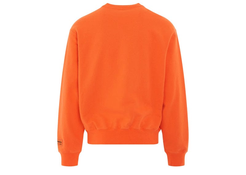 Heron Preston Logo Print Long-Sleeve Sweatshirt 'Orange/Black'