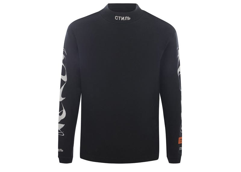 Heron Preston logo-print long-sleeve T-shirt