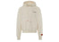 Heron Preston logo Tape Off Print Hoodie Cream