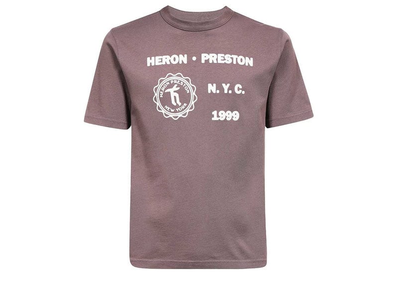 Heron Preston Medieval Heron SS Tee Grey/White