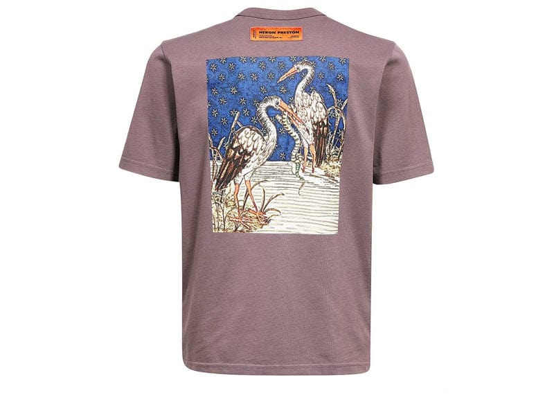 Heron Preston Medieval Heron SS Tee Grey/White