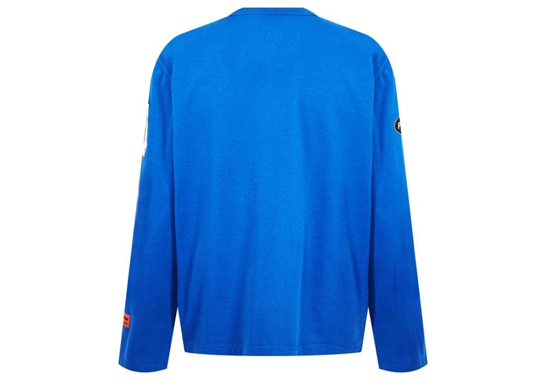 Heron Preston Racing L/S T-shirt Blue