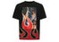 Heron Preston Times Flames SS Tee Black Red