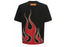 Heron Preston Times Flames SS Tee Black Red