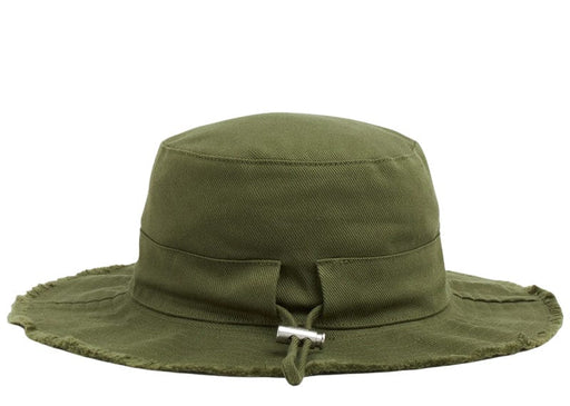 Jacquemus Le Bob Artichaut Bucket Hat Khaki Green