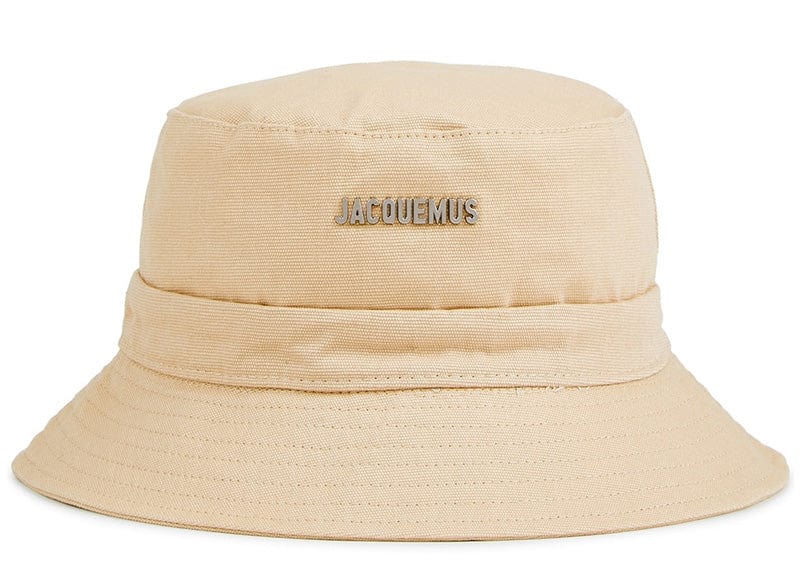 Jacquemus Le Bob Gadjo Canvas Bucket Hat Beige