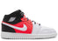 Air Jordan 1 Mid GS White/Black/Infrared