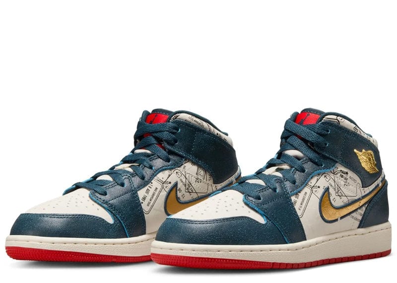 Air Jordan 1 Mid SE GS 'Take Flight'