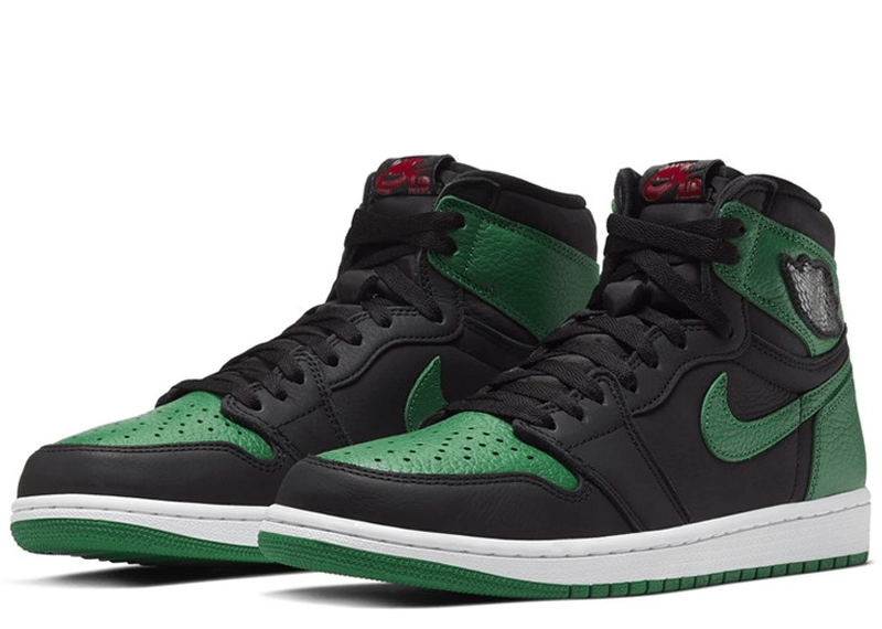 Jordan 1 Retro High Pine Green Black