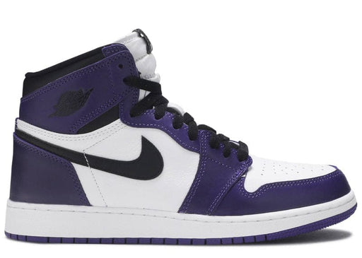 Air Jordan 1 Retro High Court Purple White (GS)