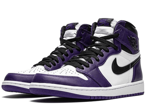 Air Jordan 1 Retro High Court Purple White (GS)