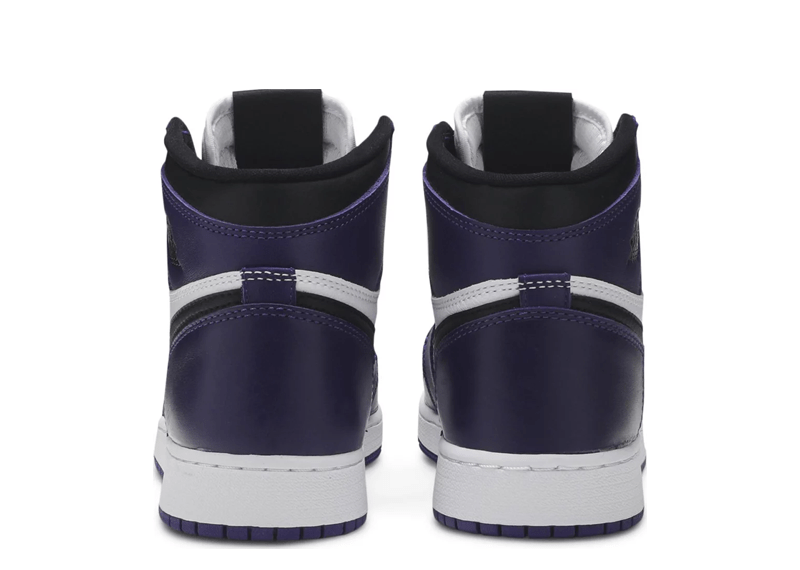 Air Jordan 1 Retro High Court Purple White (GS)