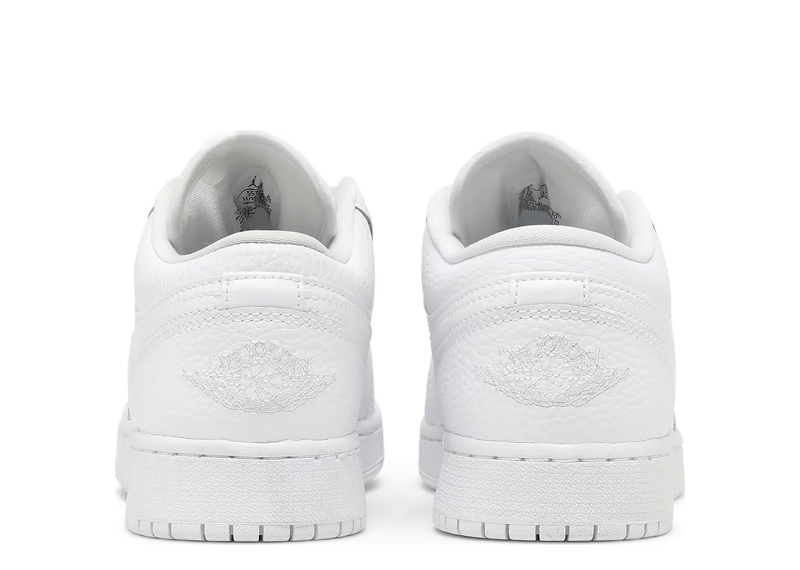 Air Jordan 1 White Tumbled Leather (GS)