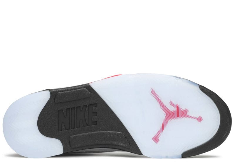 Air Jordan 5 Retro Fire Red Silver Tongue (2020)