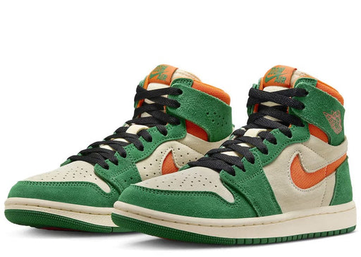 Jordan 1 High Zoom Air CMFT 2 Pine Green Orange Blaze (Women's)