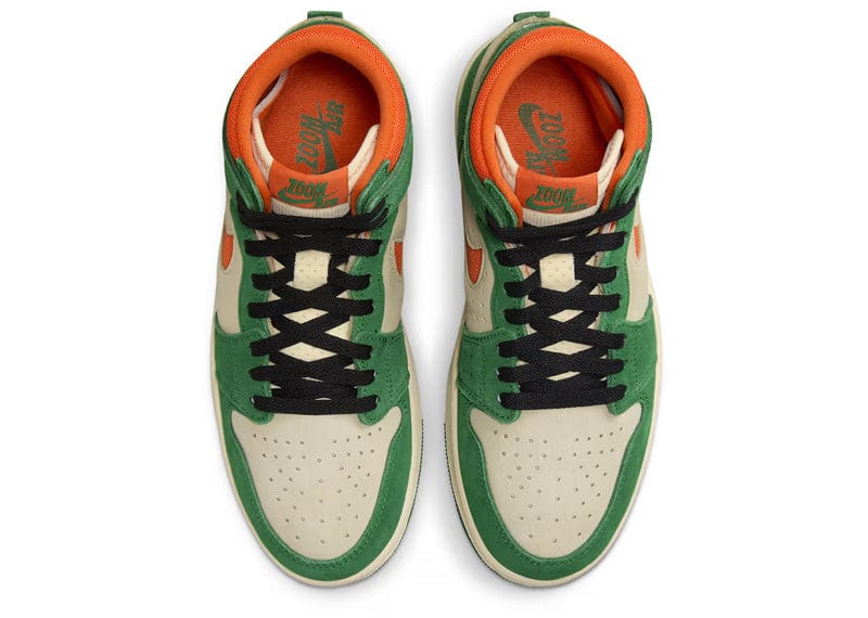 Jordan 1 High Zoom Air CMFT 2 Pine Green Orange Blaze (Women's)