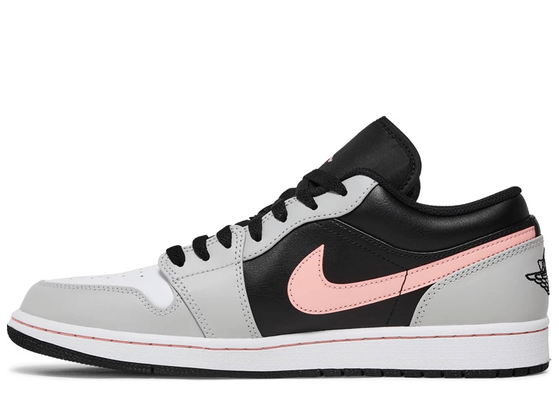 Jordan 1 Low Black Grey Pink